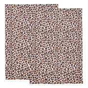 VEGAS STRIP Küchentuch Leo 2er-Set - Baumwolle - Schwarz/Beige