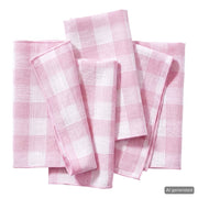 MEDLEY Serviette 4er-Set - Baumwolle - Rosa
