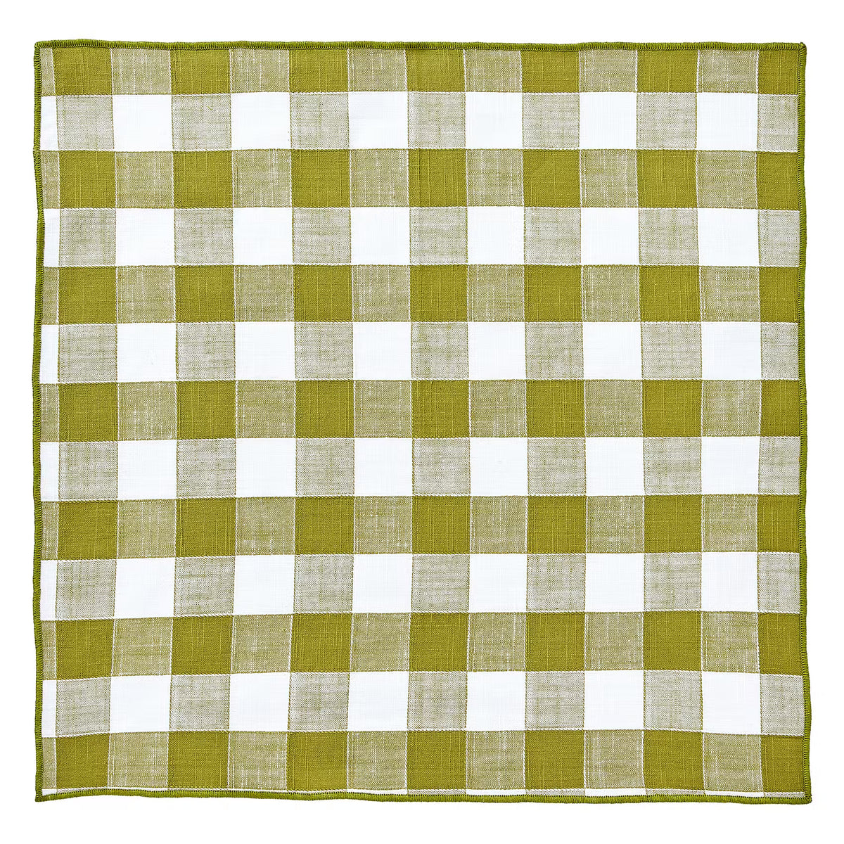 MEDLEY Serviette 4er-Set - Baumwolle - Grün - Grün