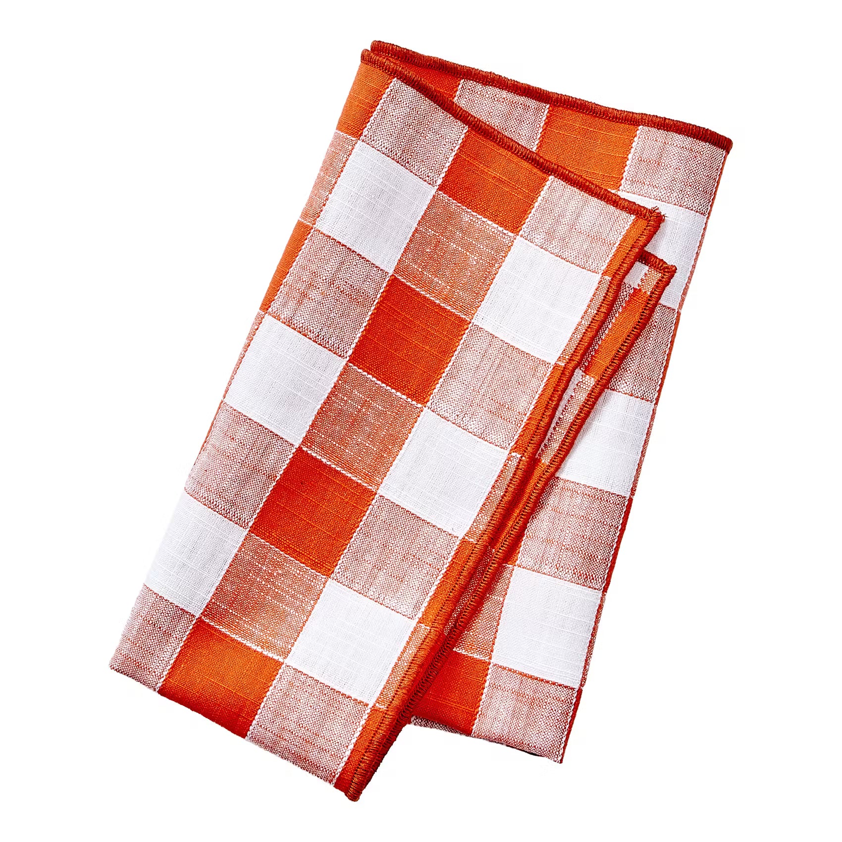 MEDLEY Serviette 4er-Set - Baumwolle - Orange