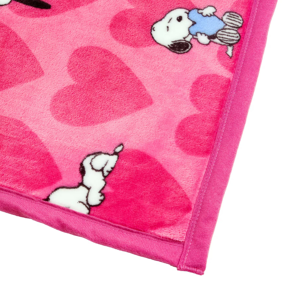 PEANUTS Fleecedecke Amore - Polyester - Pink