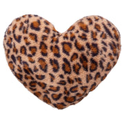 HEART Kissen Herz - Polyester - Braun