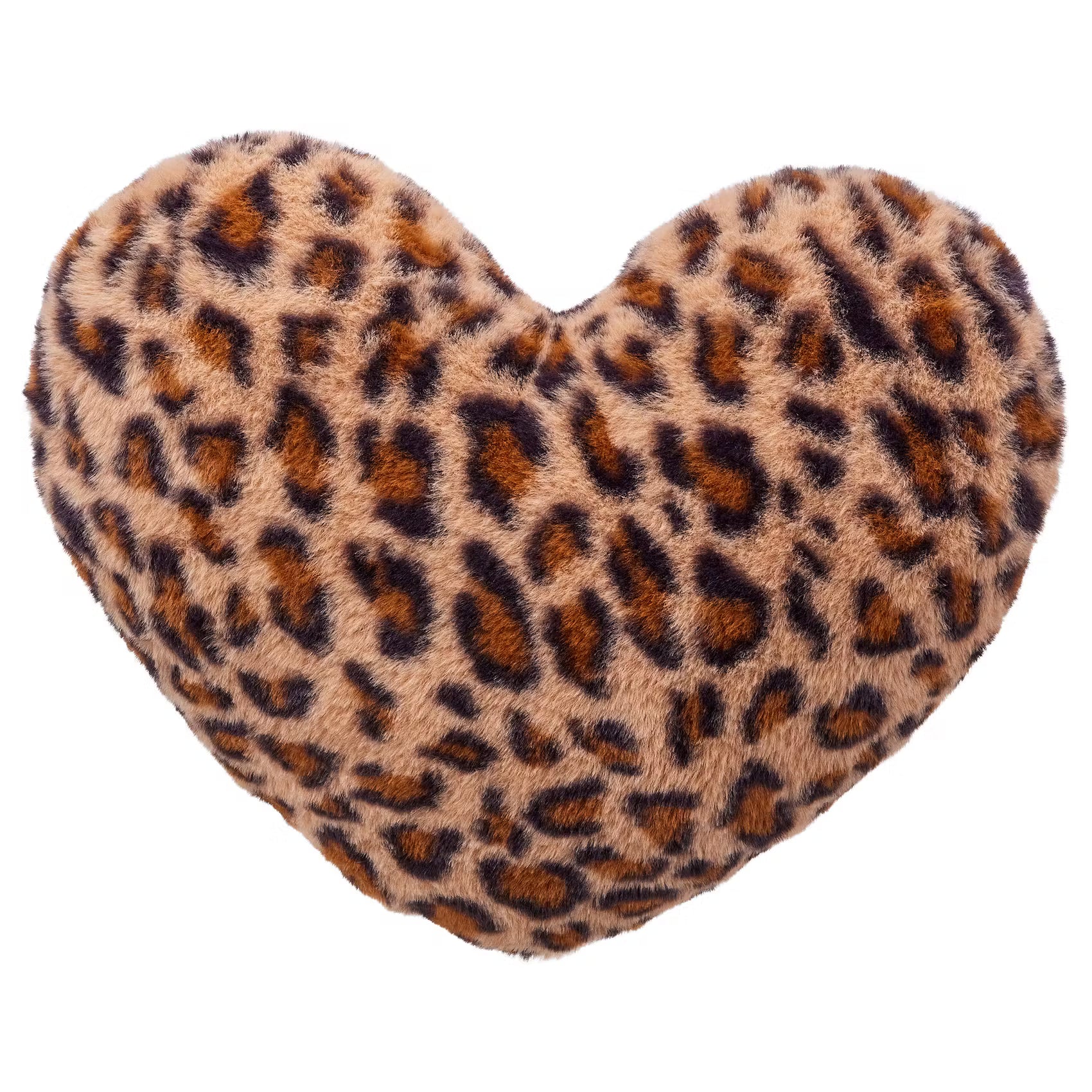 HEART Kissen Herz - Polyester - Braun