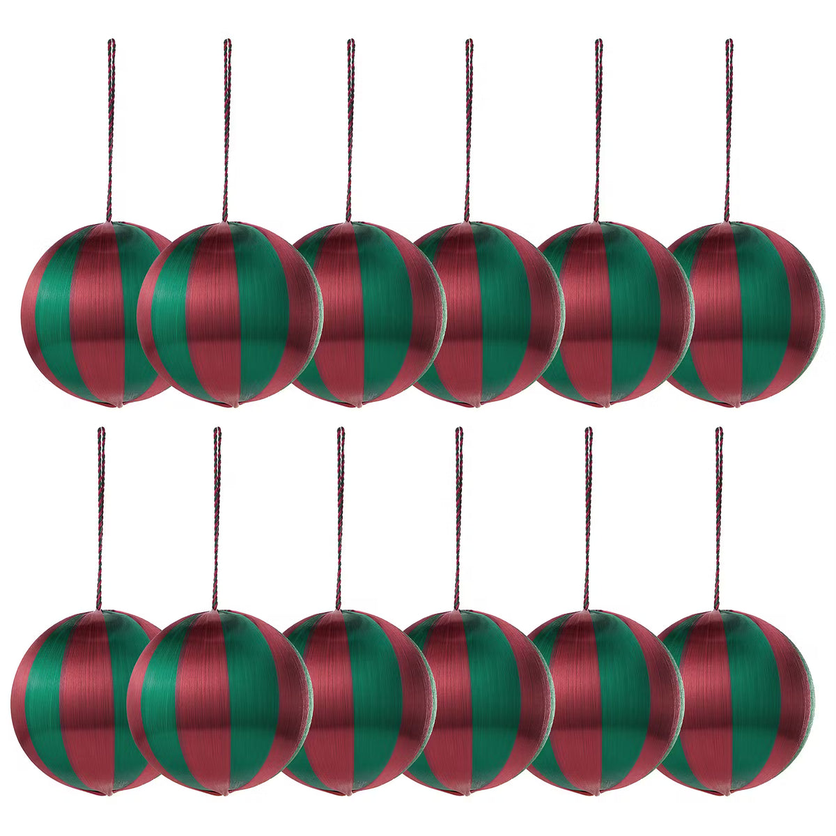 HANG ON Fadenkugel 12er-Set - Polyester PVC - Rot