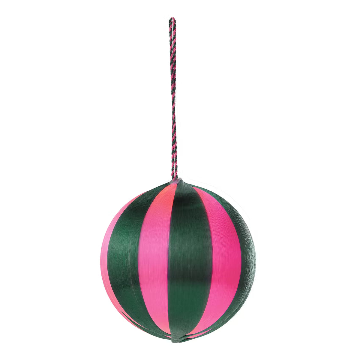 HANG ON Fadenkugel 12er-Set - Polyester PVC - Grün / Pink