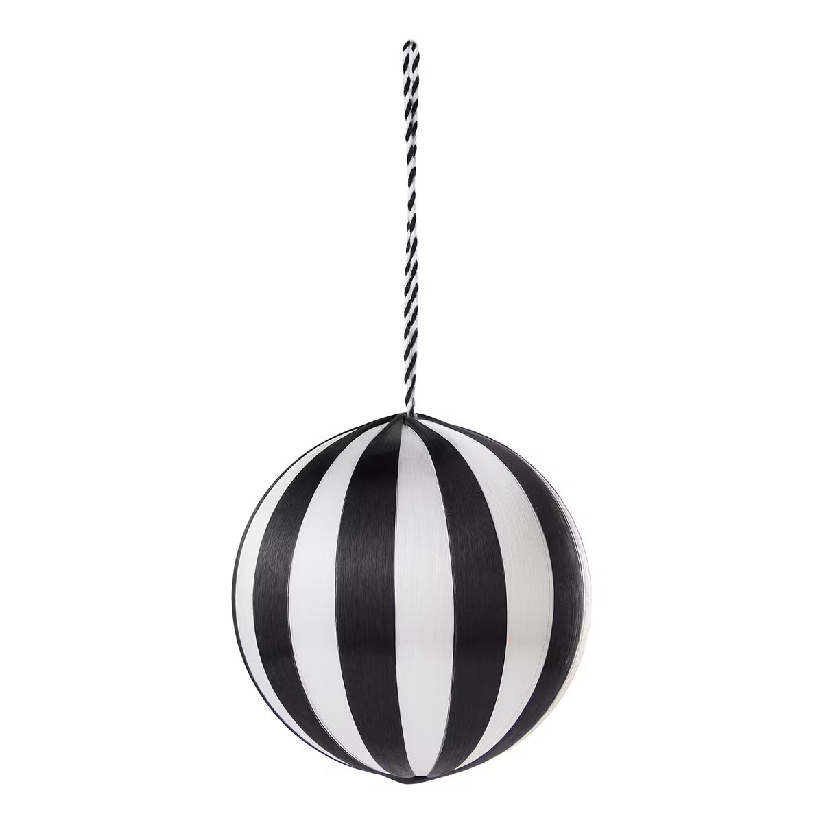 HANG ON Fadenkugel 12er-Set - Polyester PVC - Weiß / Schwarz