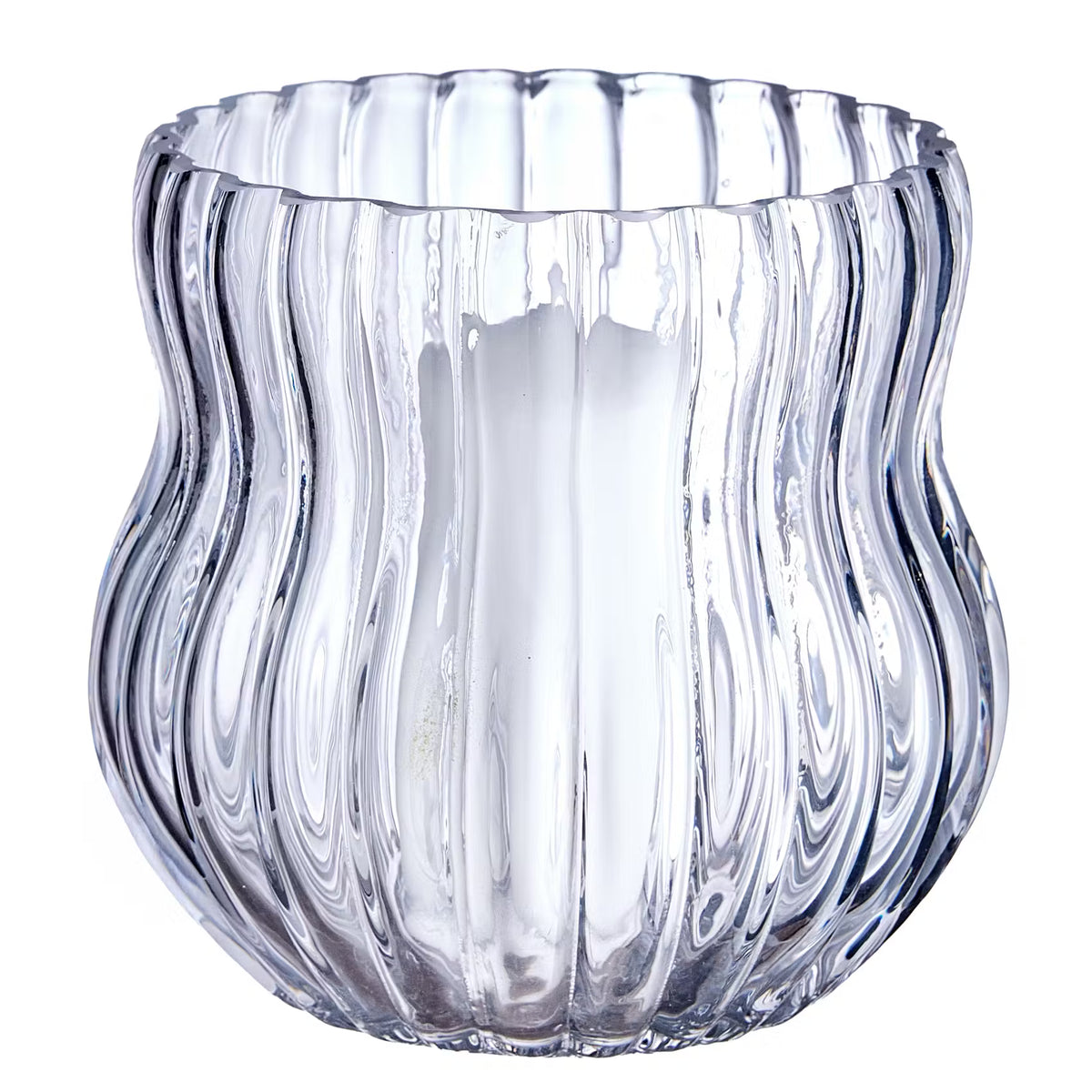 PEARL Windlicht - Klarglas - Transparent - Höhe: 14 cm