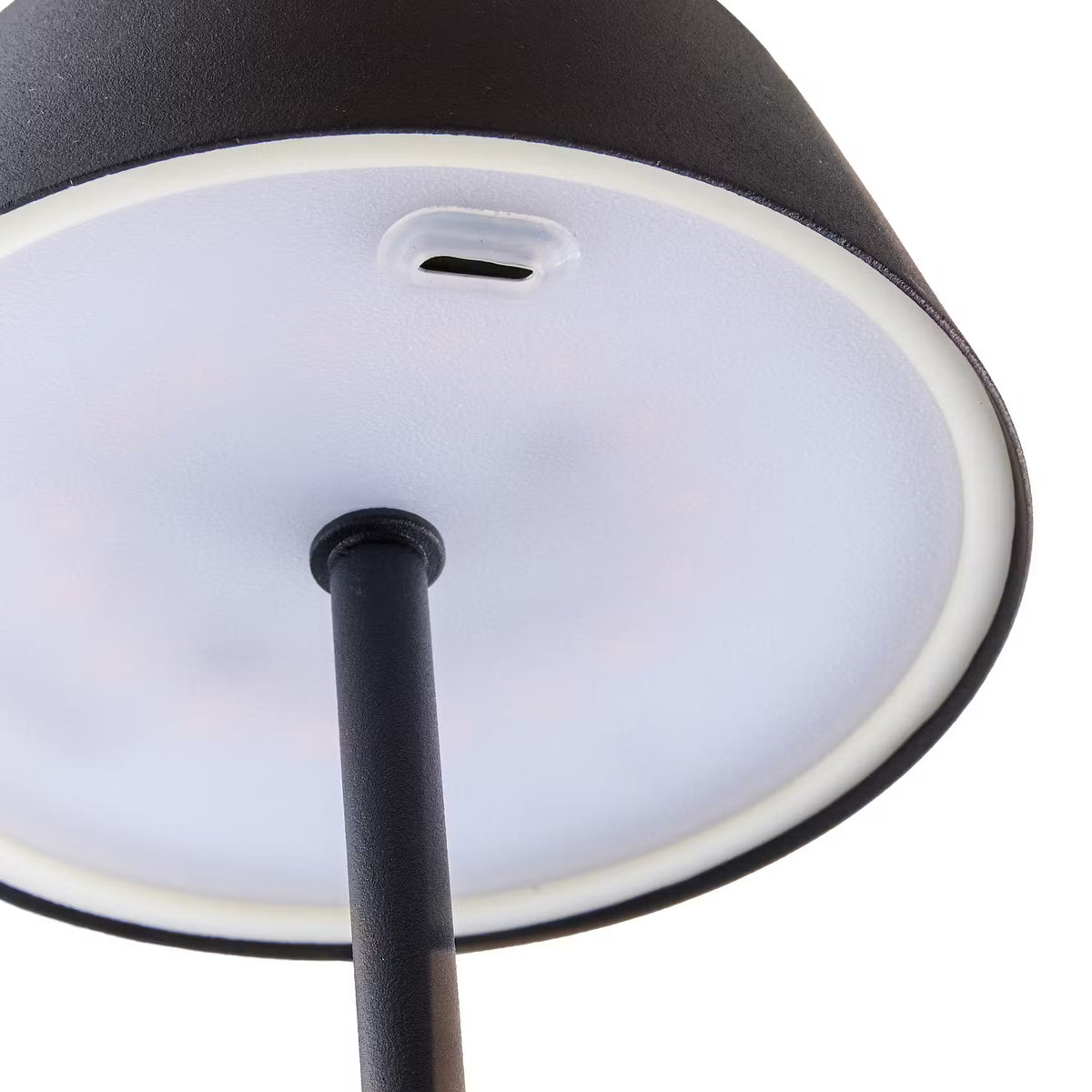 LIGHT UP LED Mini-Leuchte - Stahl/ABS - Schwarz - Schwarz