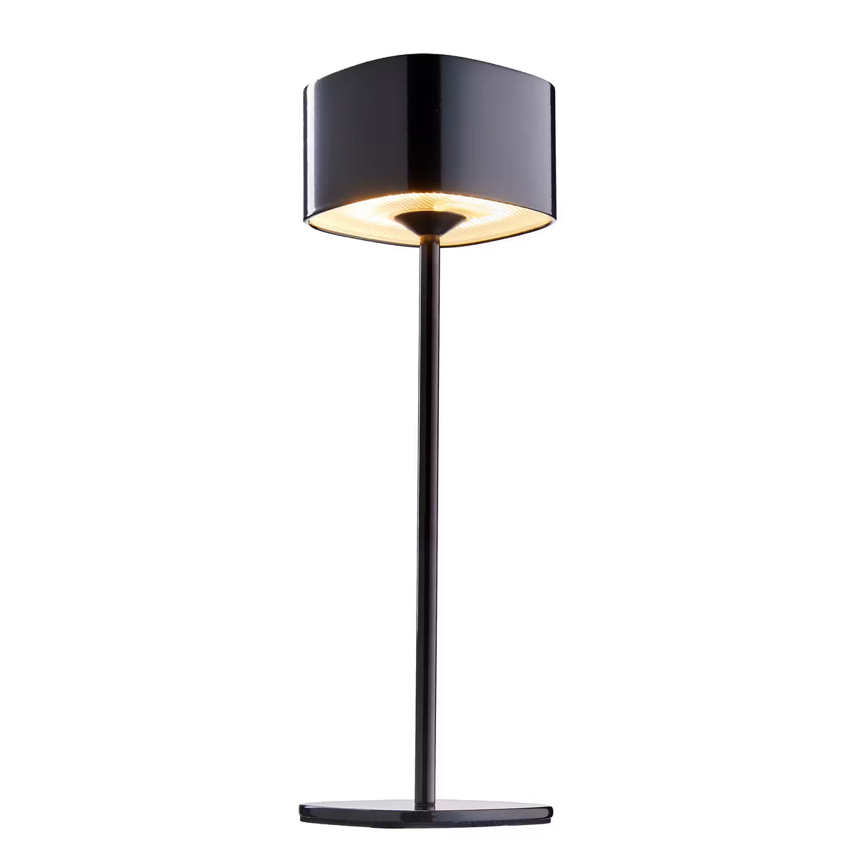 MIRAGE LED Tischleuchte - Stahl/Aluminium - Schwarz - Schwarz
