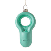 HANG ON Baumanhänger Amorelie - Borosilikatglas - Türkis