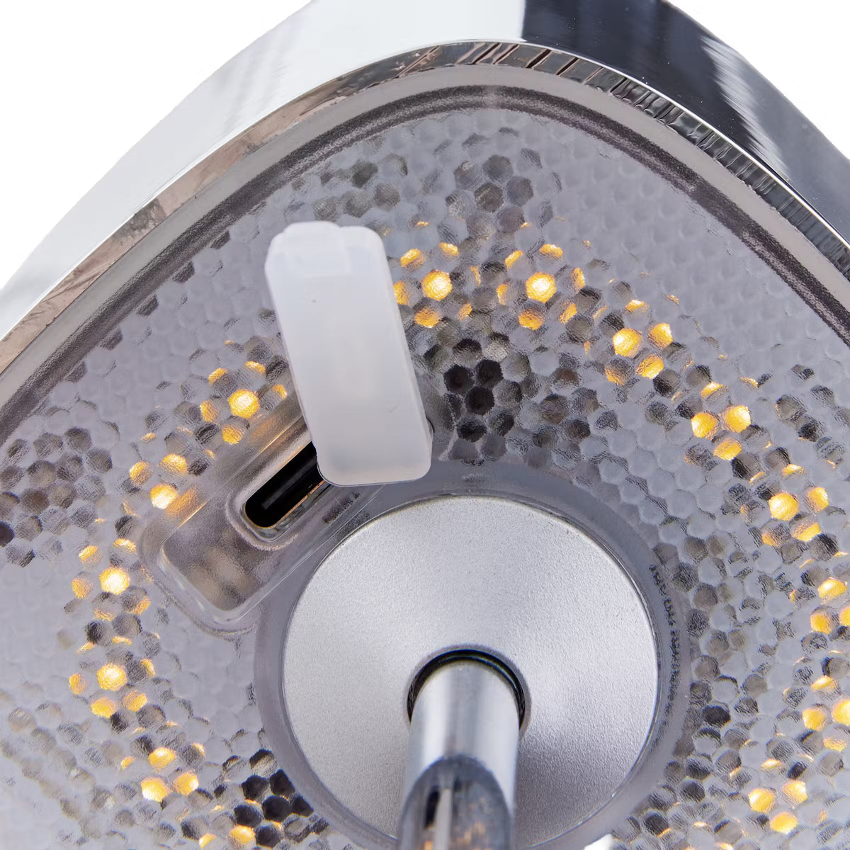 MIRAGE LED Tischleuchte - Stahl/Aluminium - Silber - Silber