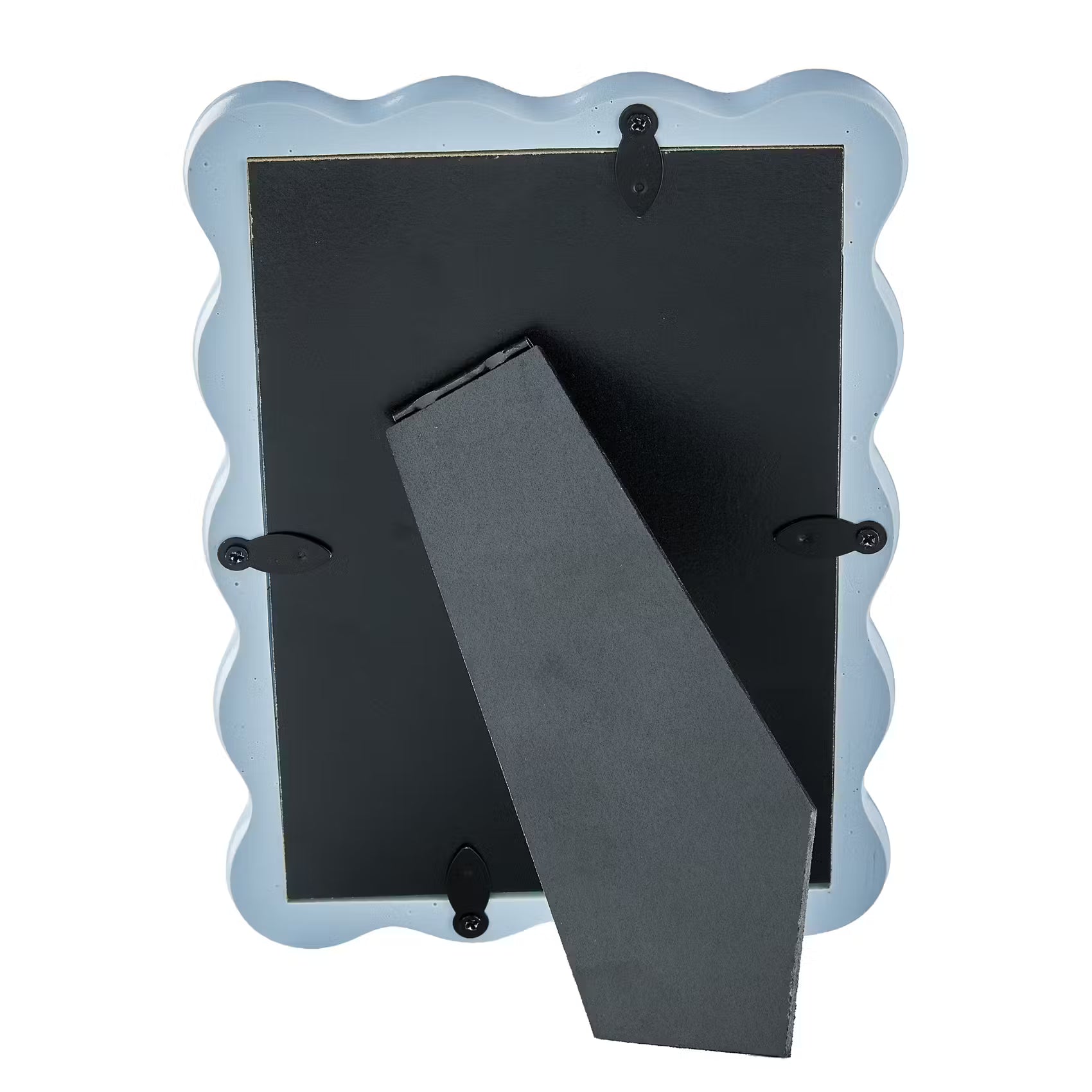 HAPPY WALLS Bilderrahmen Wavy - Polyresin - Blau