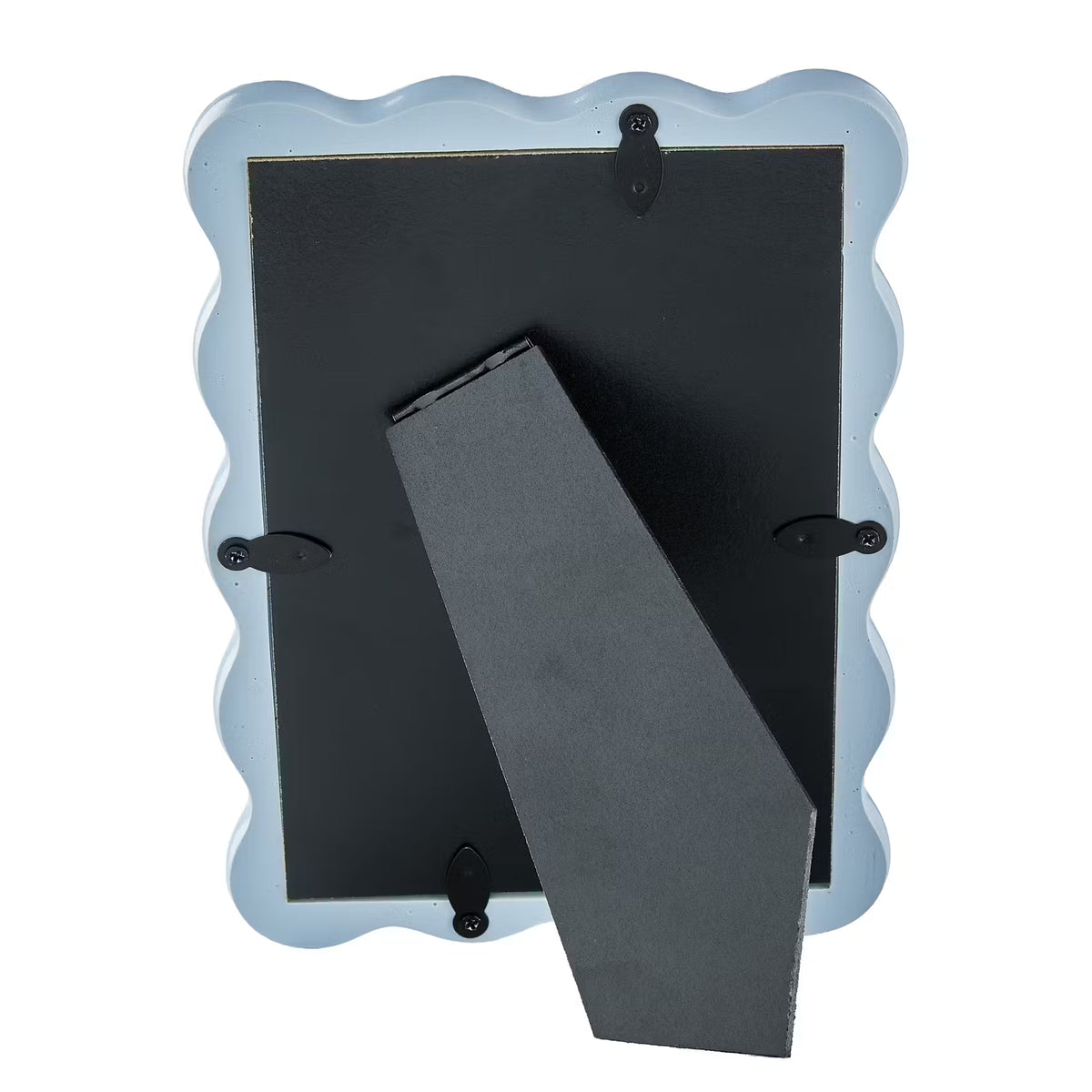 HAPPY WALLS Bilderrahmen Wavy - Polyresin - Blau