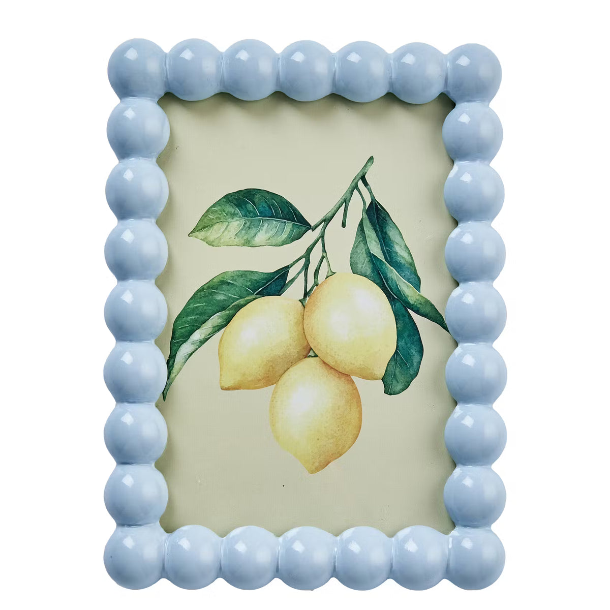HAPPY WALLS Bilderrahmen Bubble - Polyresin - Blau