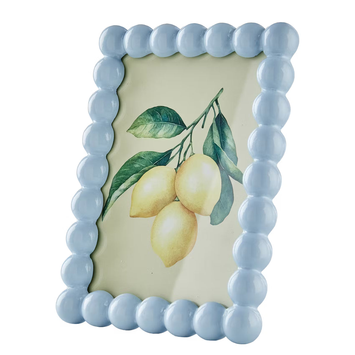 HAPPY WALLS Bilderrahmen Bubble - Polyresin - Blau