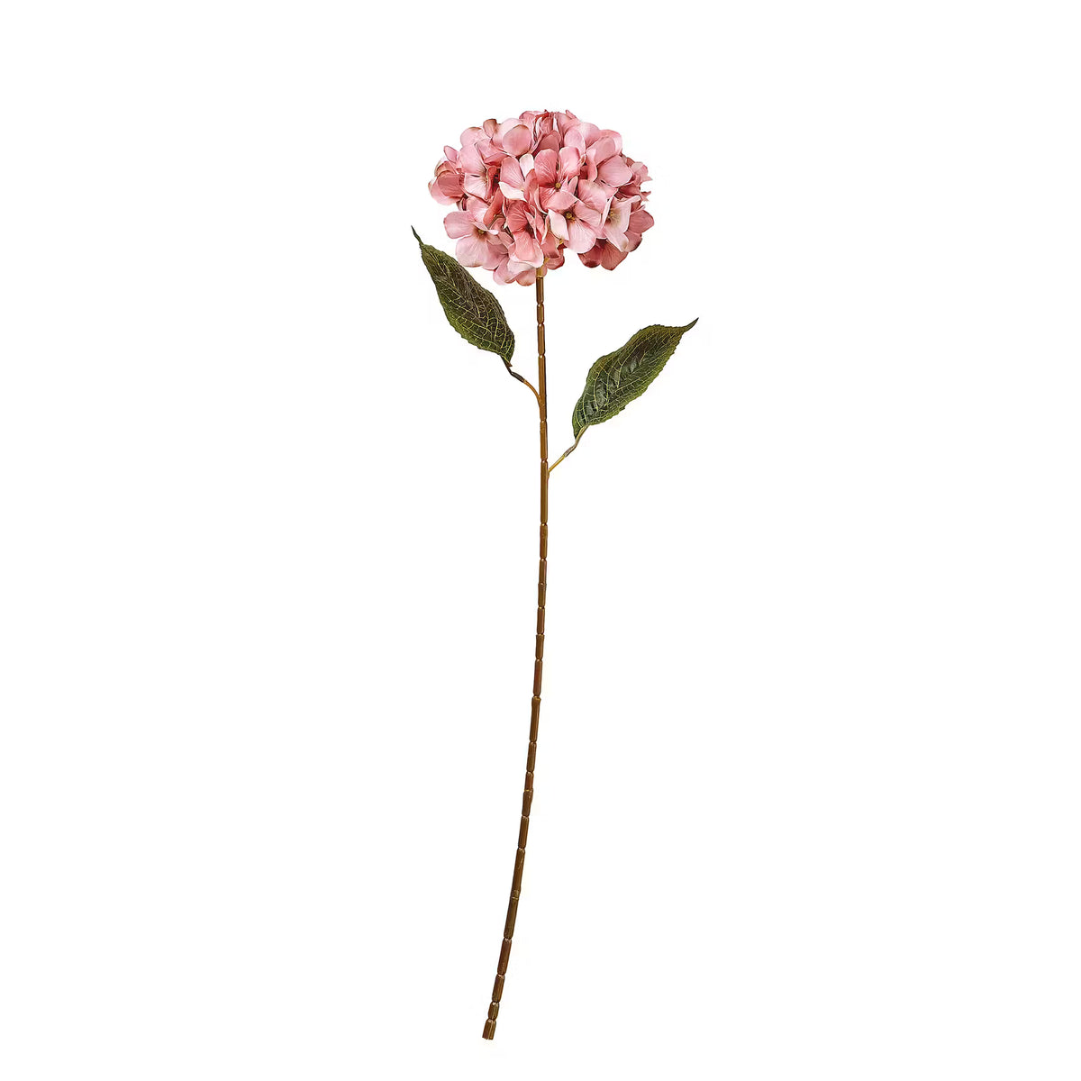FLORISTA Kunstblume Hortensie - Polyethylen/Polyester - Pink