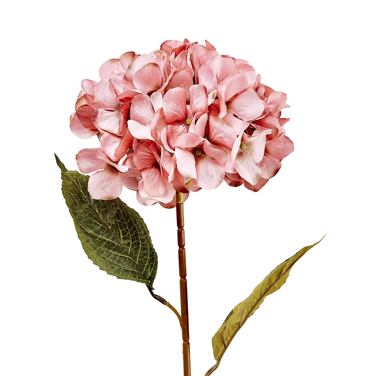 FLORISTA Kunstblume Hortensie - Polyethylen/Polyester - Pink