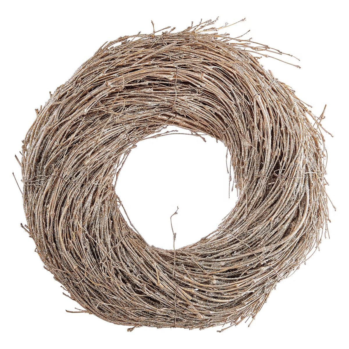 FLORISTA Kranz geflochten - Polyethylen/Polyester - Gold