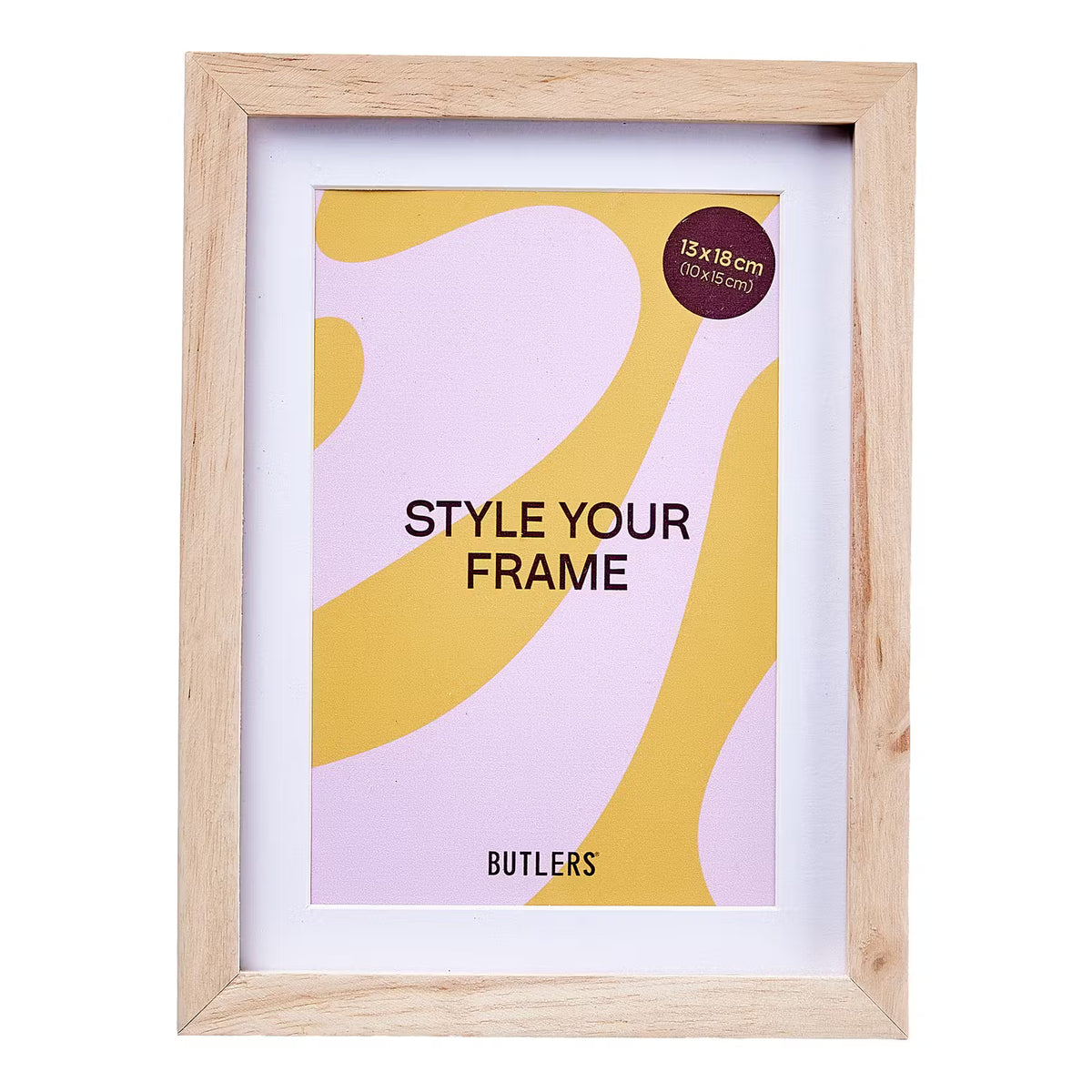 PICTURE IT Bilderrahmen - Holzwerkstoff - Braun - 14 x 19 cm