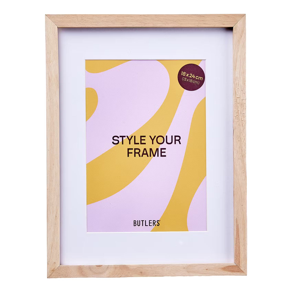 PICTURE IT Bilderrahmen - Holzwerkstoff - Braun - 19 x 24 cm