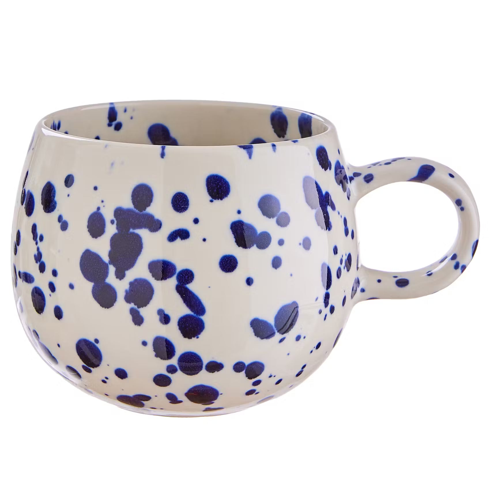 BOOGY SPLASH Tasse - Steinzeug - Dunkelblau
