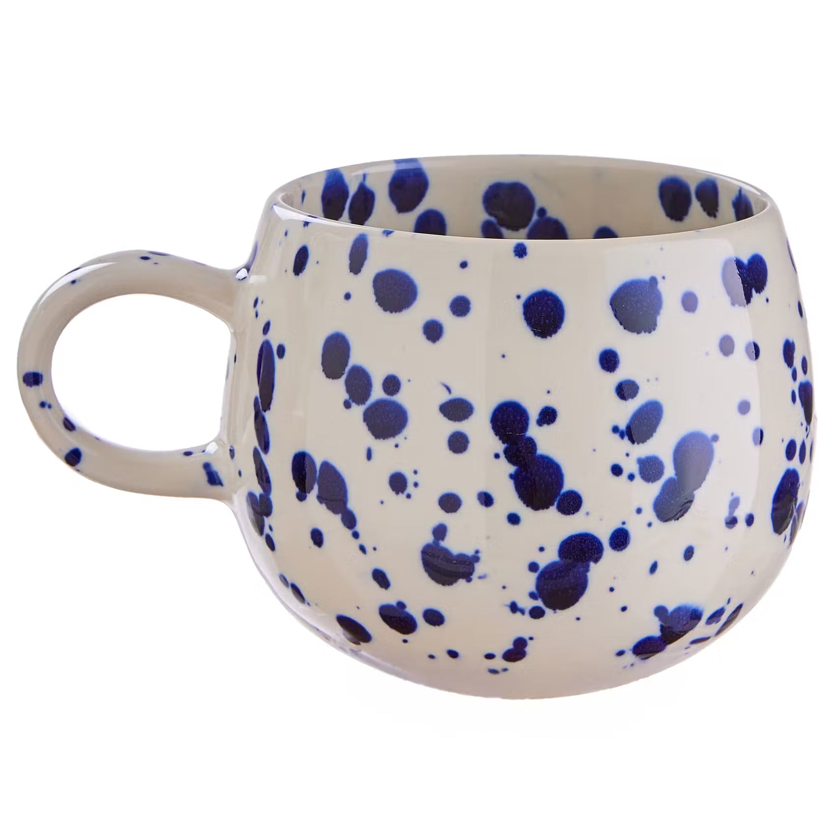 BOOGY SPLASH Tasse - Steinzeug - Dunkelblau