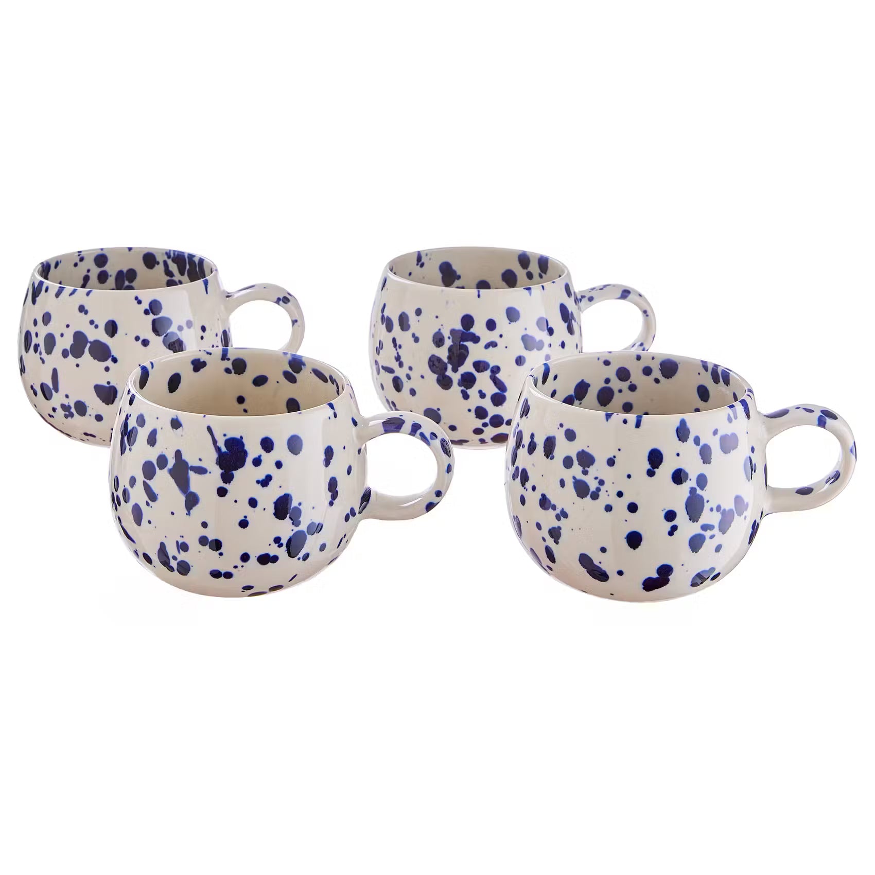 BOOGY SPLASH Tasse - Steinzeug - Dunkelblau