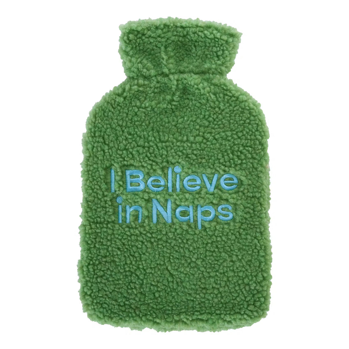 STAY HOME CLUB Wärmflasche I Believe in Naps - Polyester/Naturkautschuk - Lila