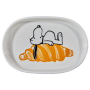 PEANUTS Schmuckteller Snoopy Croissant - New Bone China - Weiß