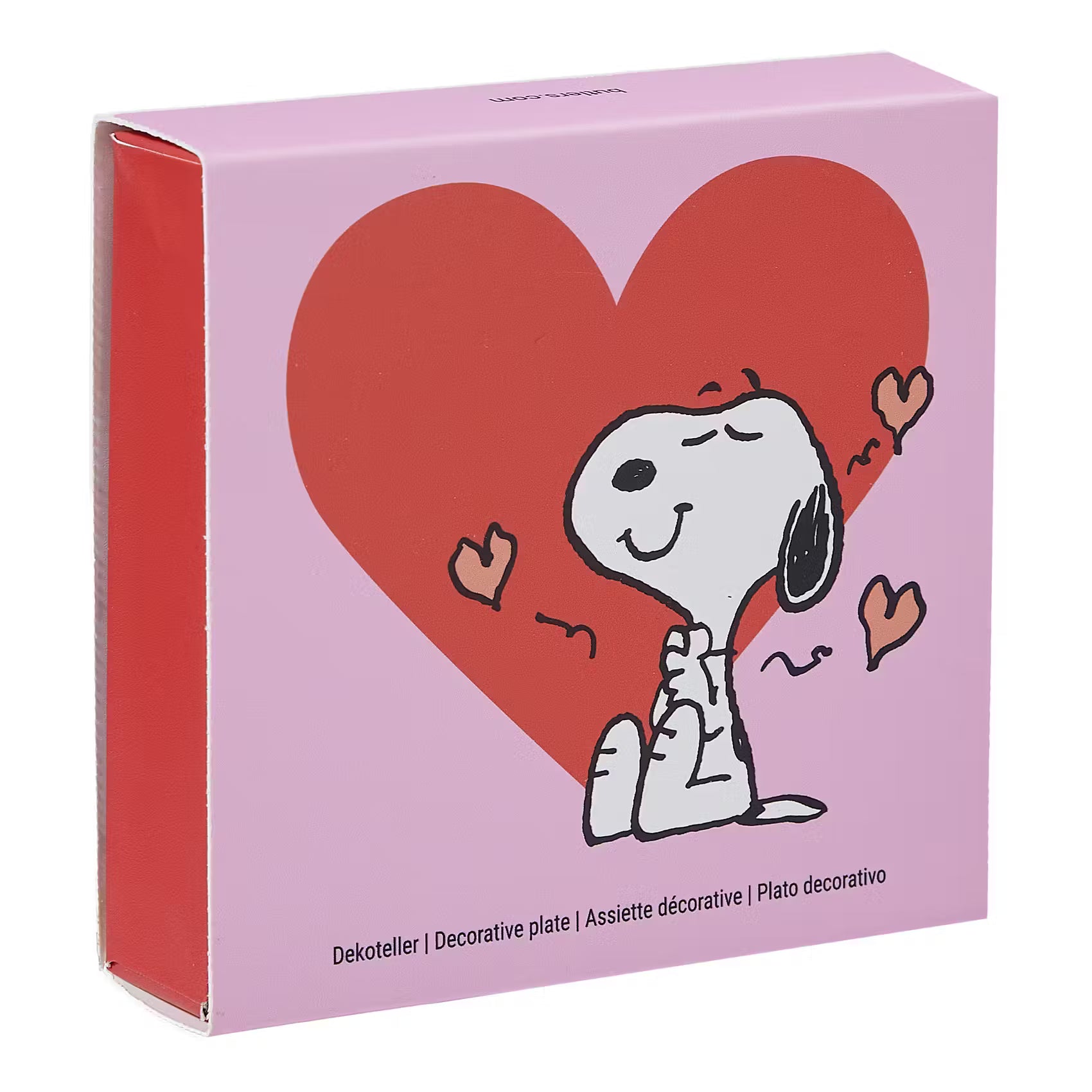 PEANUTS Schmuckteller Herz Amore - New Bone China - Weiß
