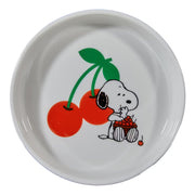 PEANUTS Schmuckteller Snoopy Kirschen - New Bone China - Weiß