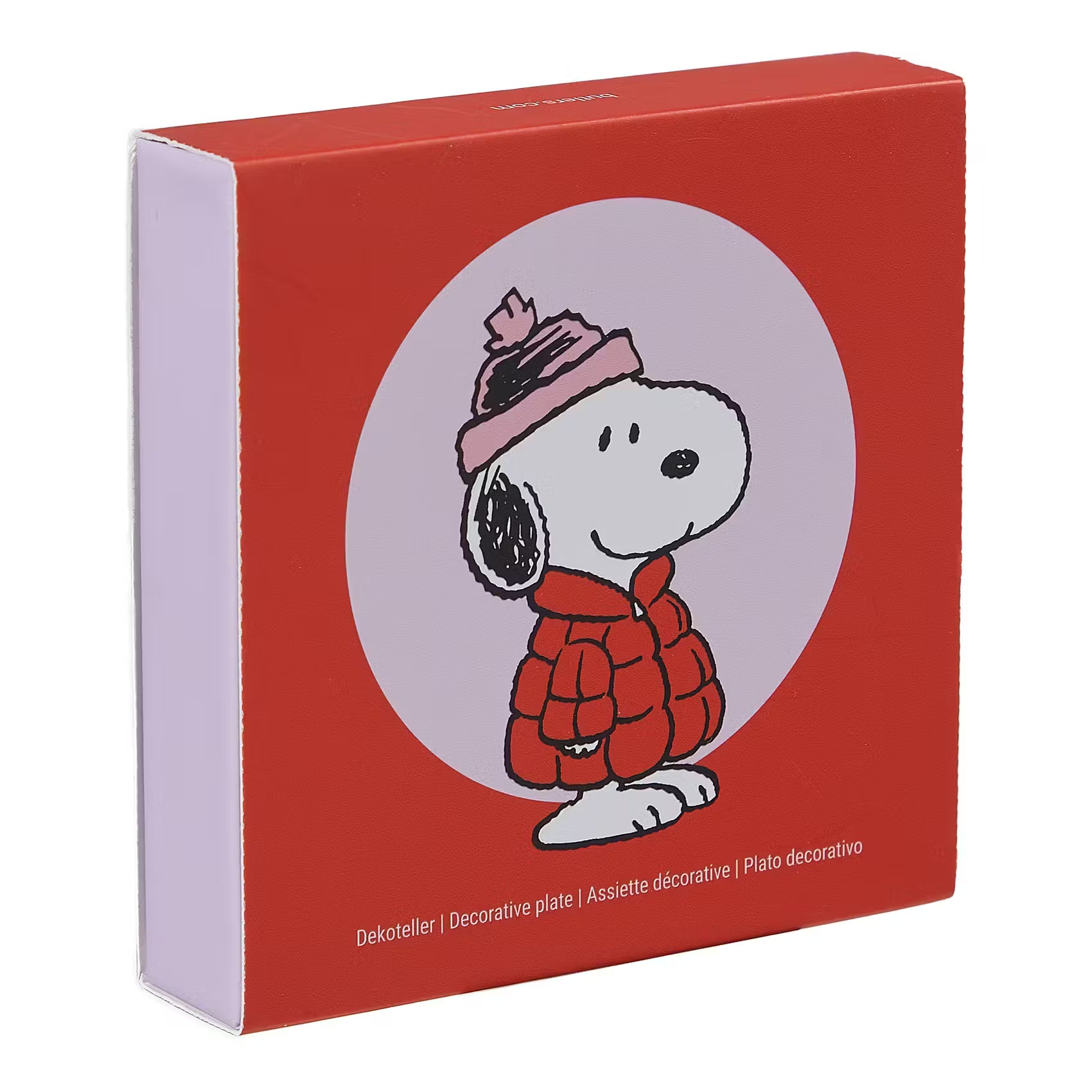 PEANUTS Schmuckteller Snoopy Jacke - New Bone China - Weiß