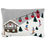 ALPINE DREAMS Kissen - Baumwolle/Polyester/Acryl - Bunt