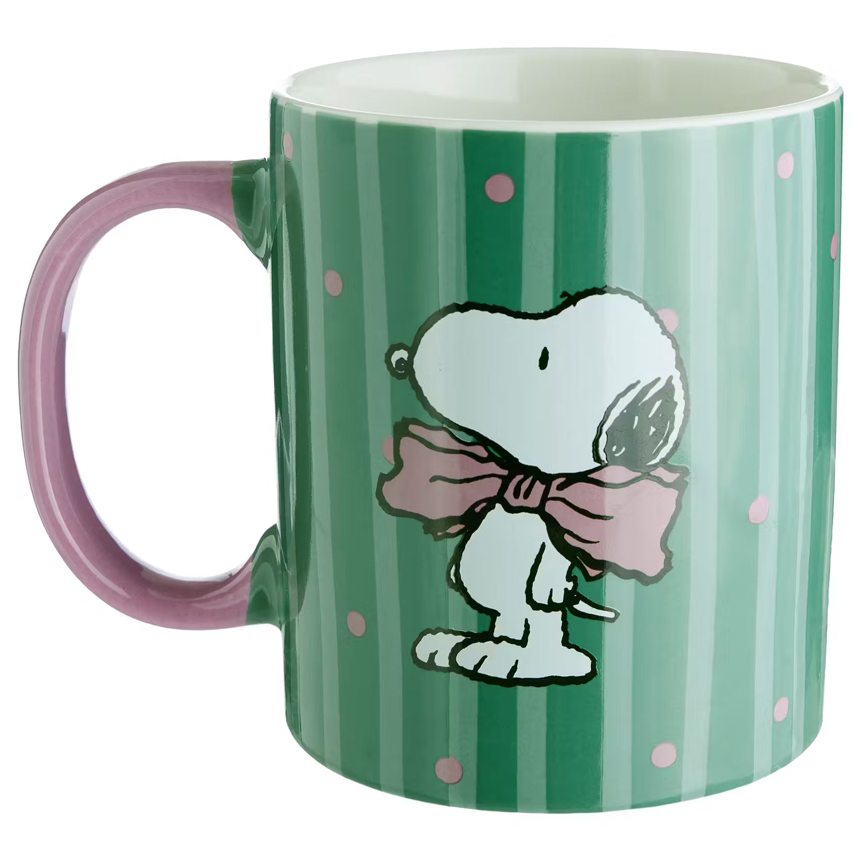 PEANUTS Tasse - Porzellan - Grün