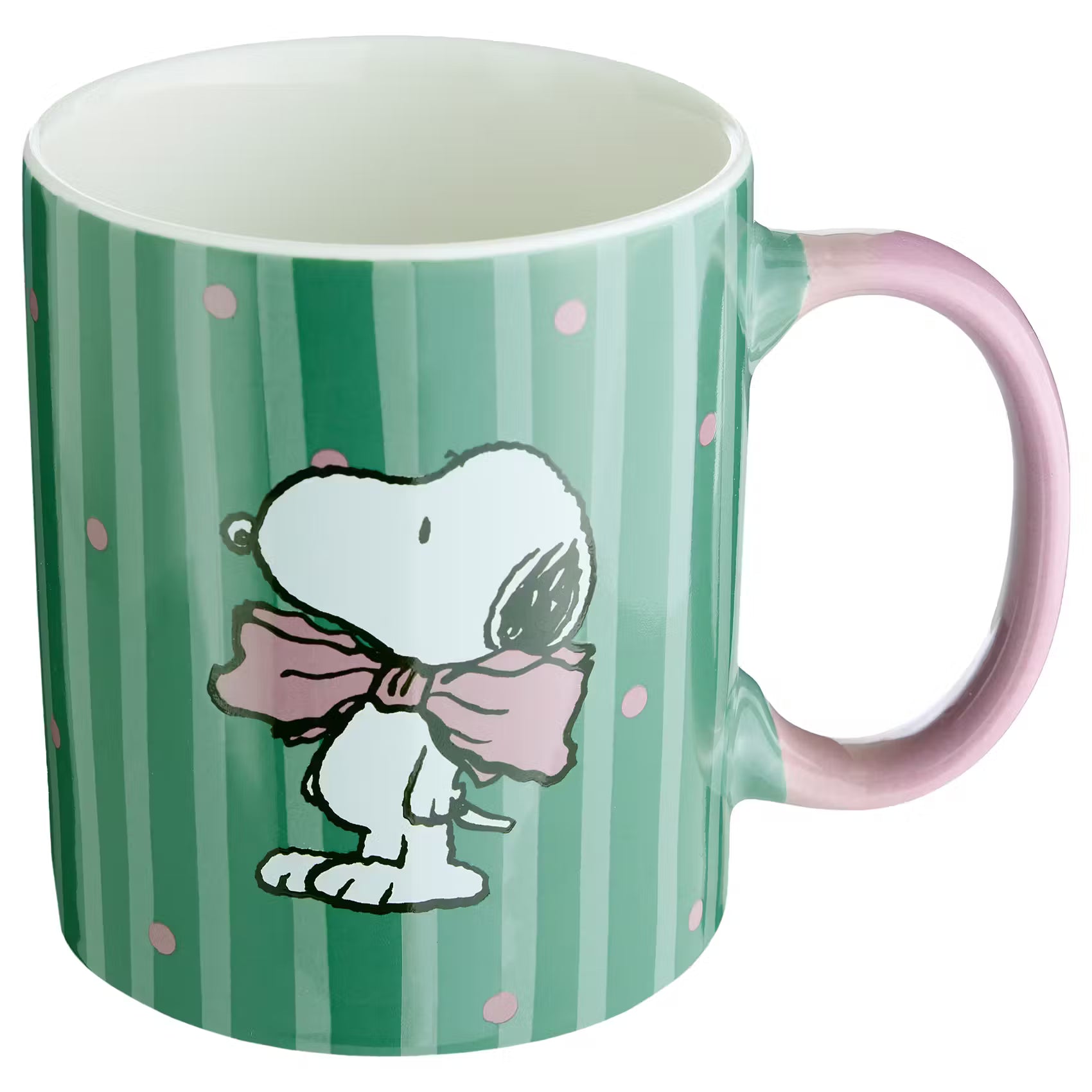 PEANUTS Tasse - Porzellan - Grün