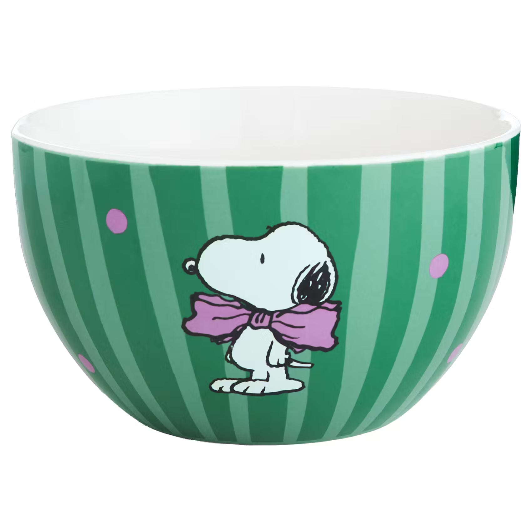 PEANUTS Schale - Porzellan - Grün