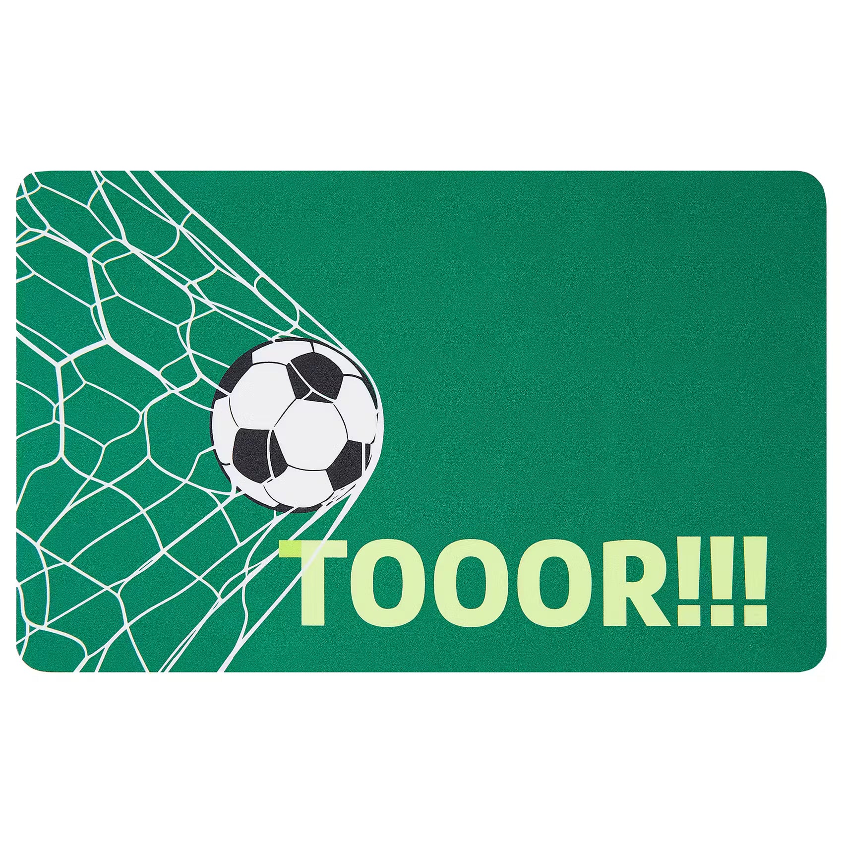 BREAD N' BUTTER Frühstücksbrett TOOOR! - HPL Schichtstoff - Grün