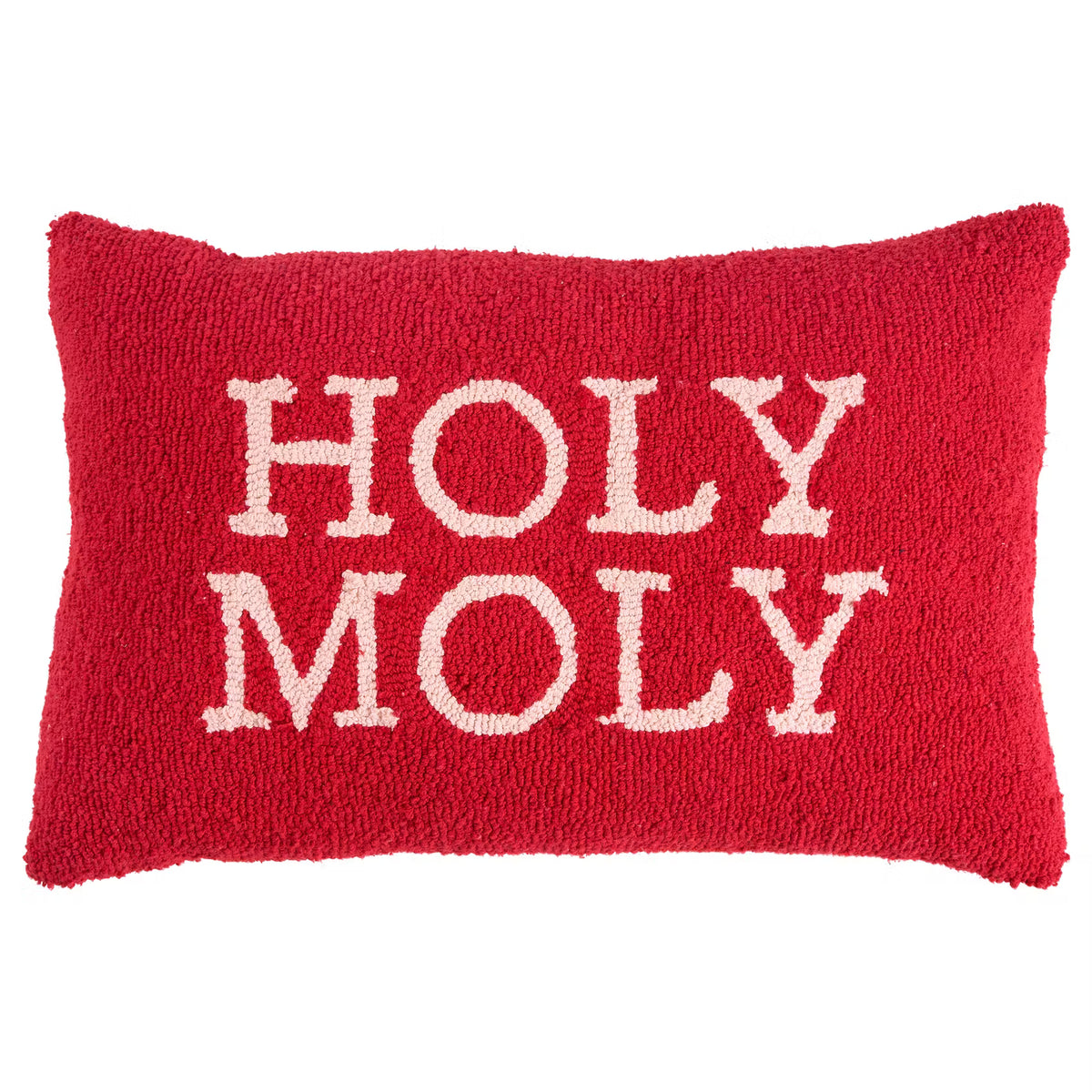HOLY MOLY Kissen - Baumwolle - Rot/Beige
