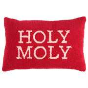 HOLY MOLY Kissen - Baumwolle - Rot/Beige