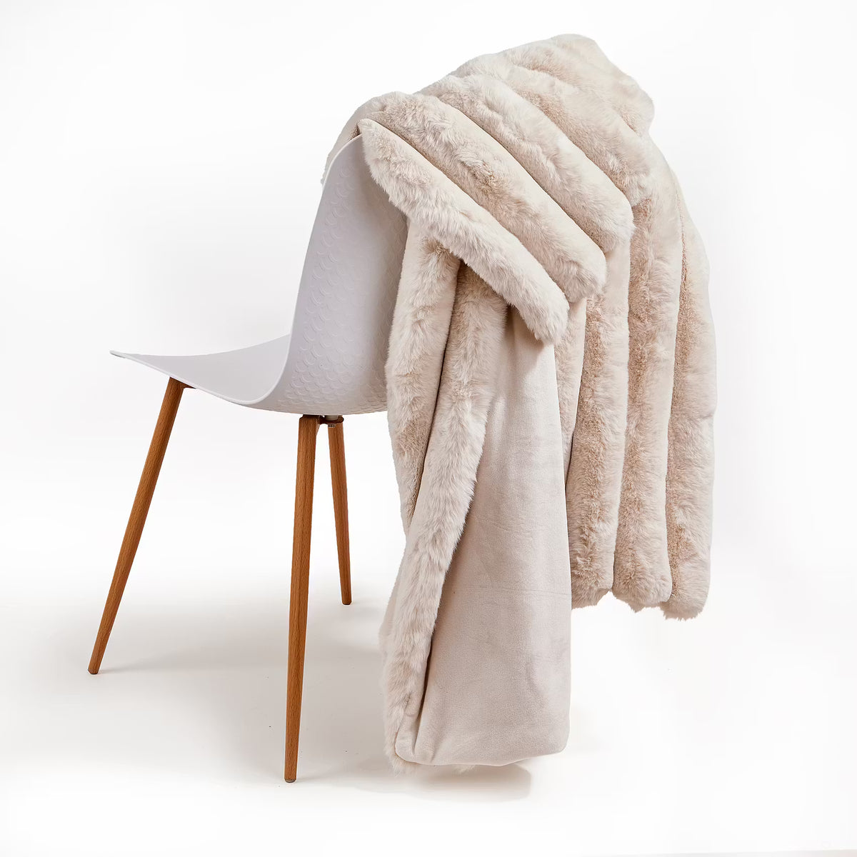 ROYAL Decke - Polyester - Beige