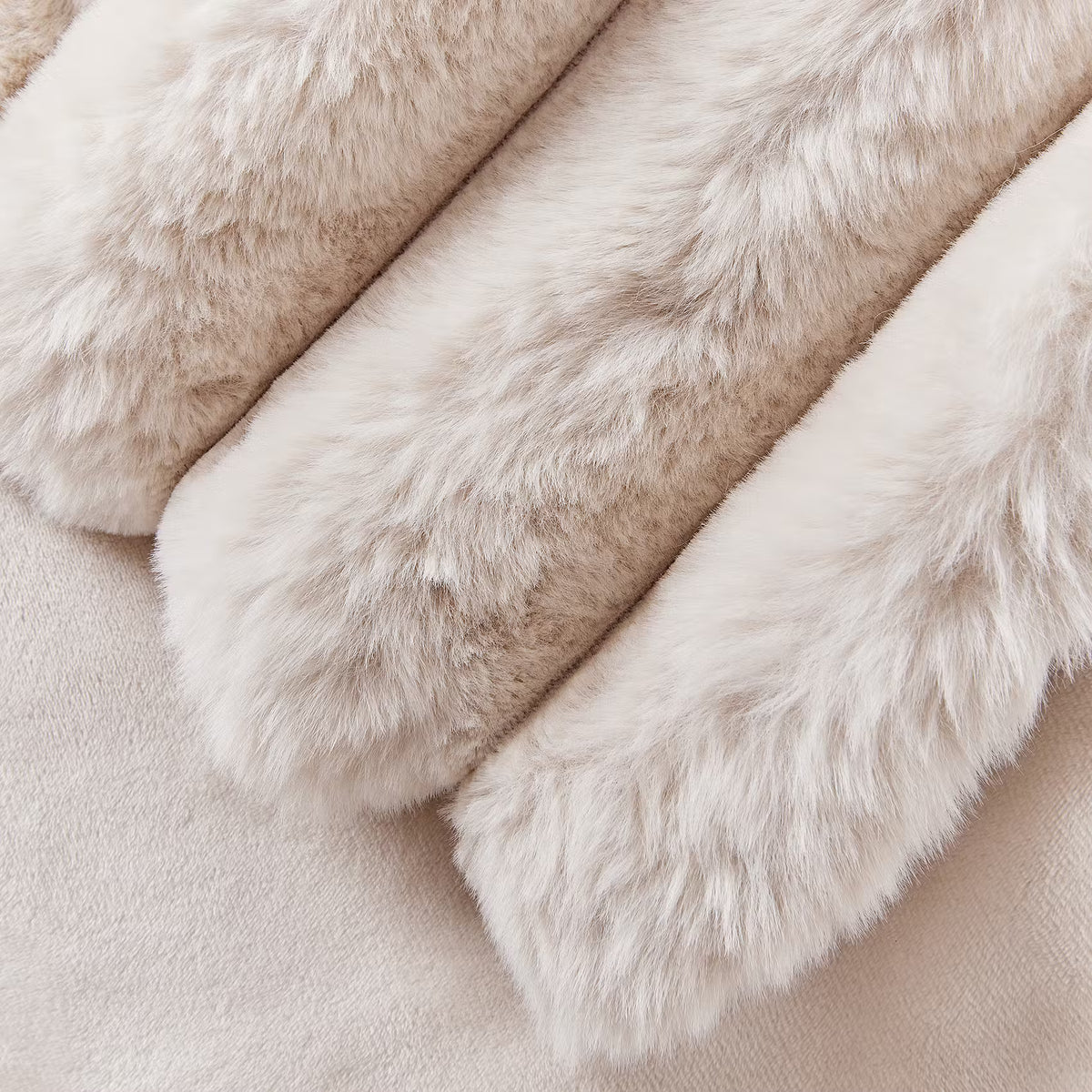 ROYAL Decke - Polyester - Beige