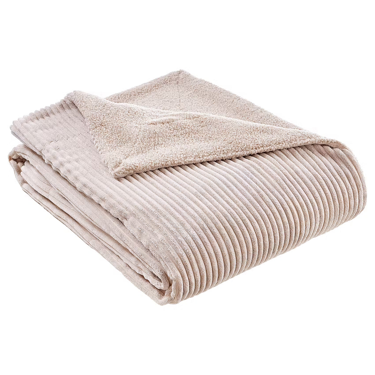 LORD OF CORD Decke - Polyester - Beige