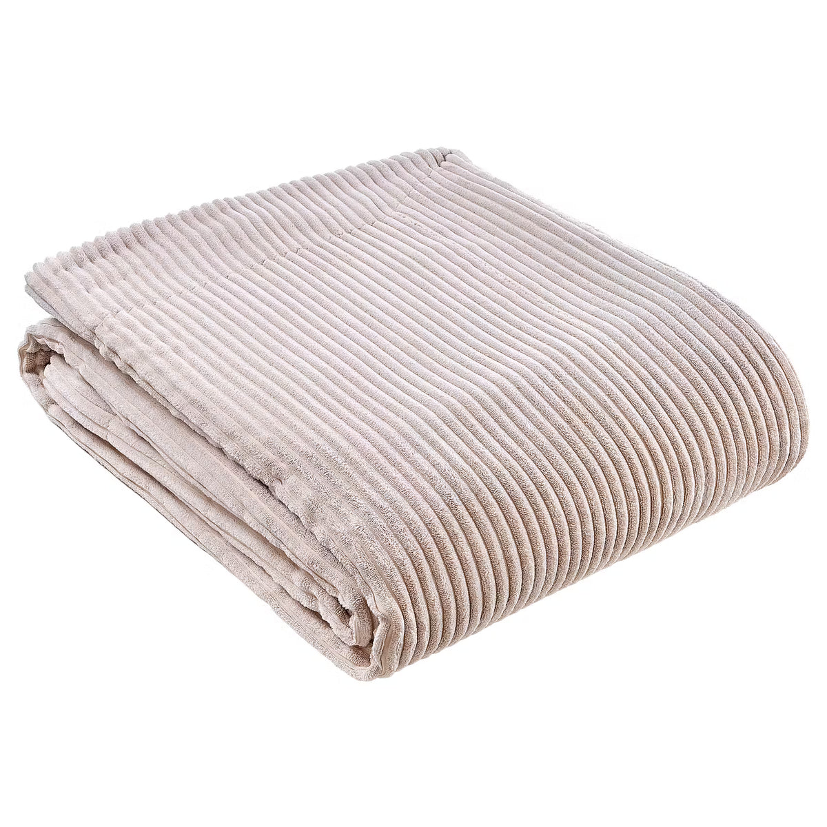 LORD OF CORD Decke - Polyester - Beige