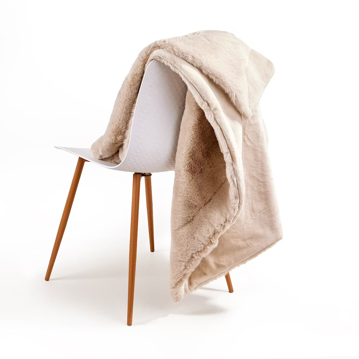 WILD THING Decke - Polyester - Beige