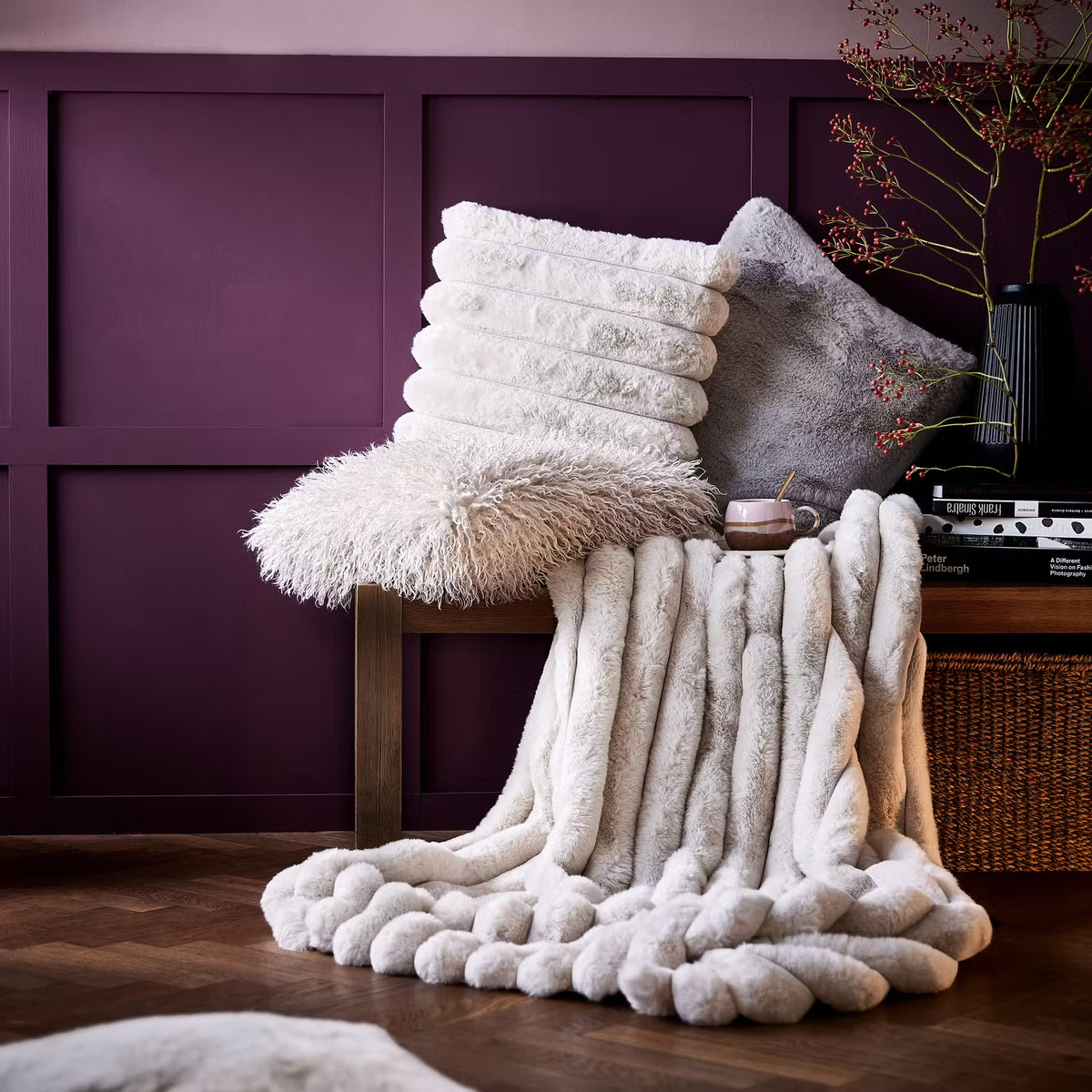 WILD THING Kissen - Polyester - Silber