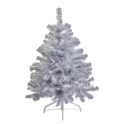 TREE OF THE MONTH Weihnachtsbaum - PVC - Silber - Höhe: 90 cm