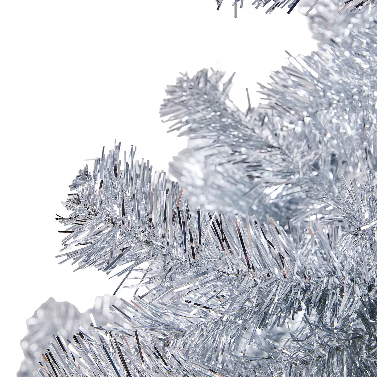 TREE OF THE MONTH Weihnachtsbaum - PVC - Silber - Höhe: 180 cm