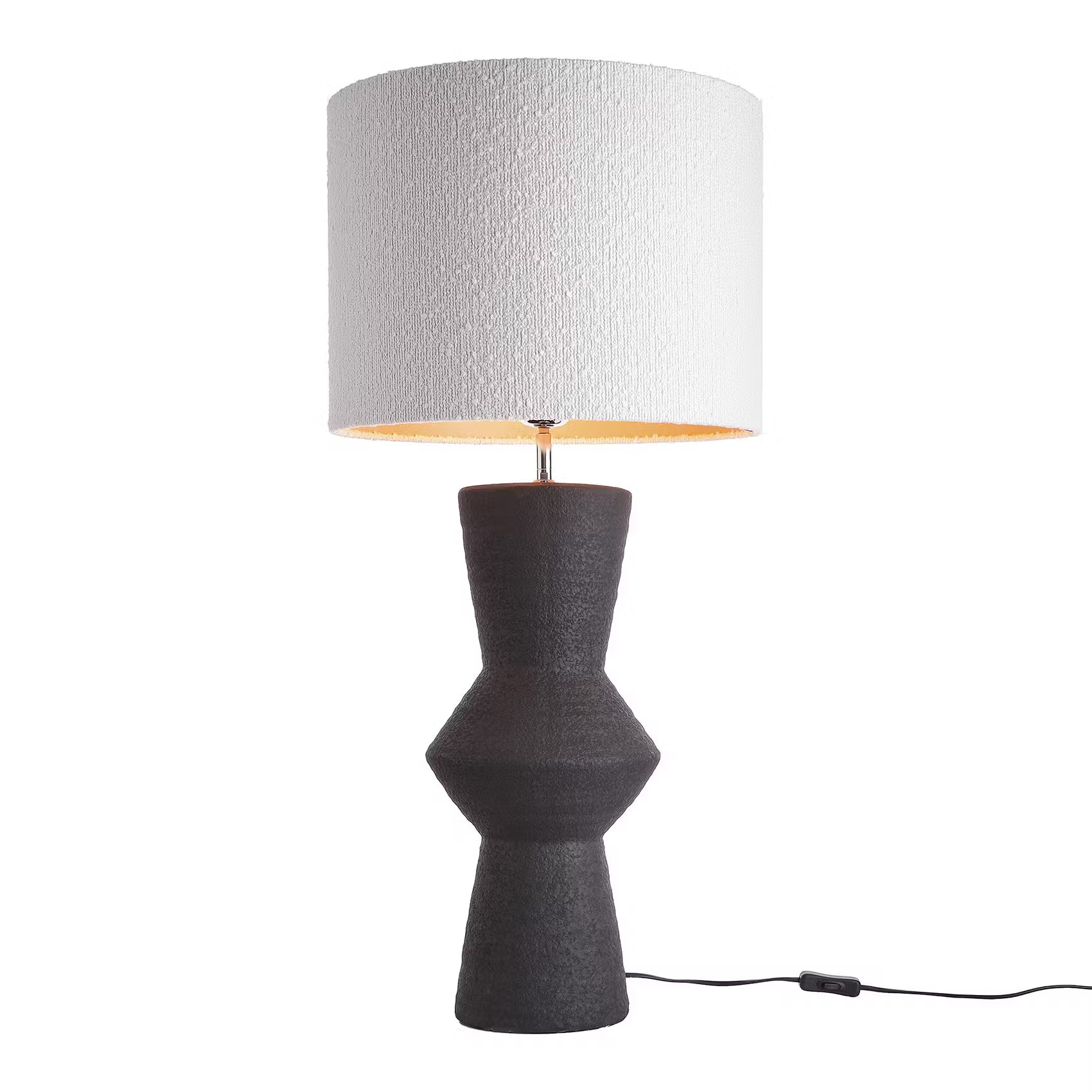 FREJA Tischleuchte - Keramik / Polyester / Polyacryl / Eisen  - 1-flammig