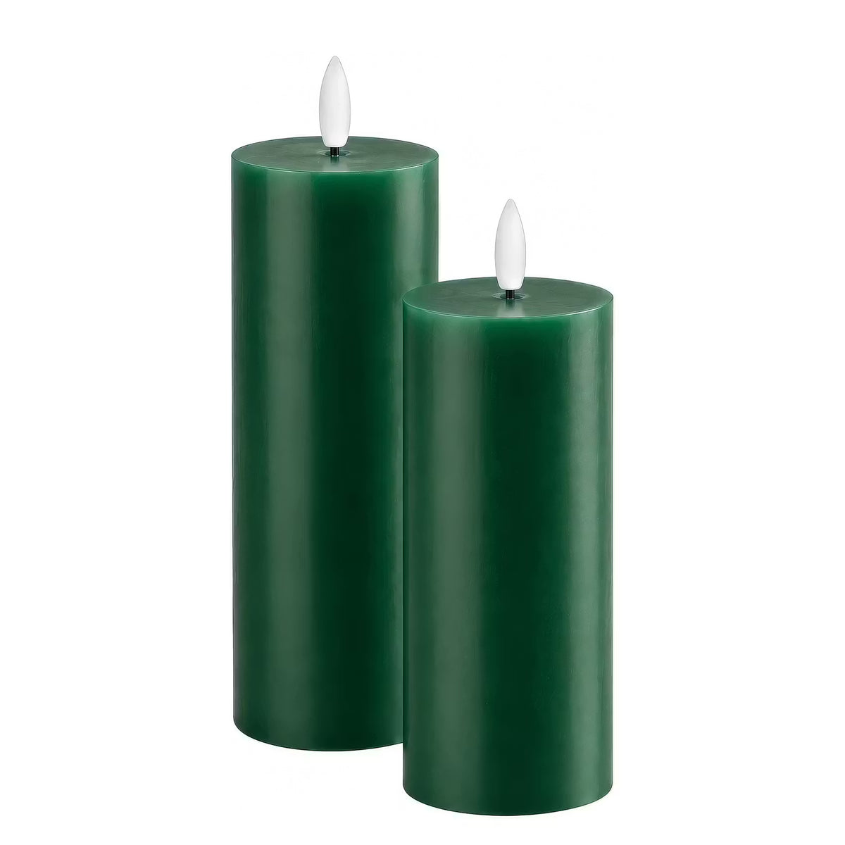 NORDIC LIGHT LED-Kerzen 2er-Set - Wachs