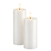 NORDIC LIGHT LED-Kerzen 2er-Set - Wachs